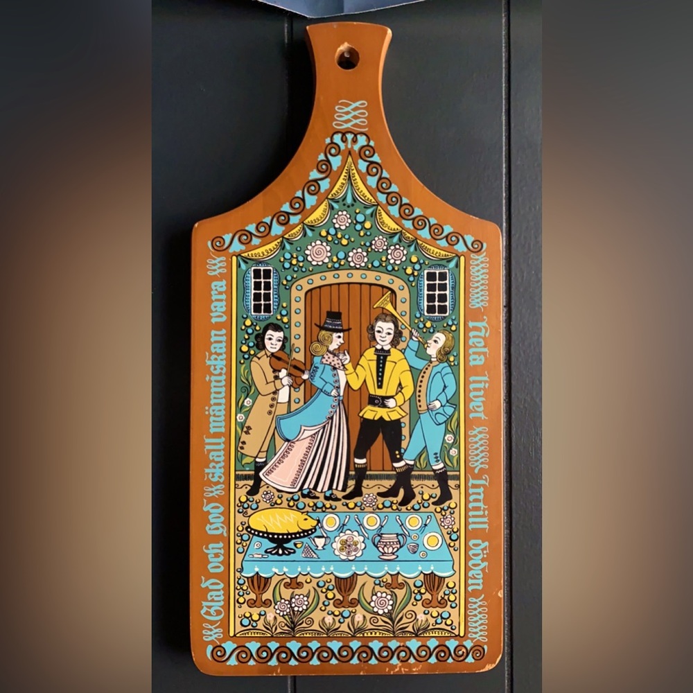 Swedish Fellowship Wall Art Wooden Sign